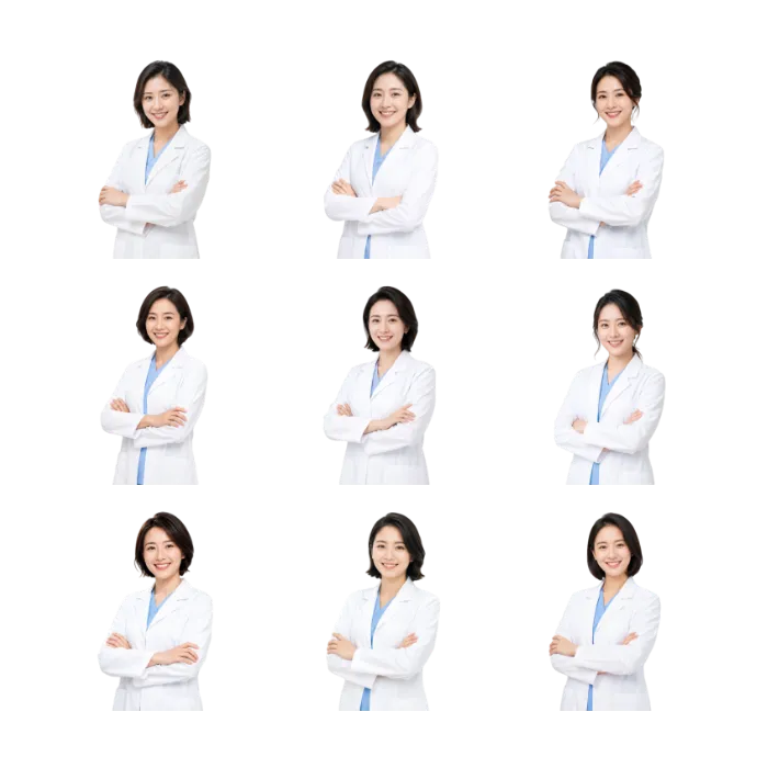 医师节女医生人物合集 共10张免扣PNG素材